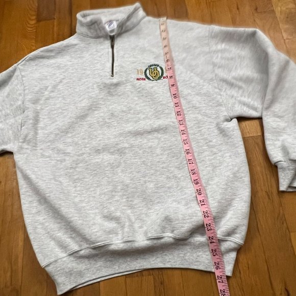 Vintage Jerzees Oregon Ducks Zip Pullover - Picture 3 of 5
